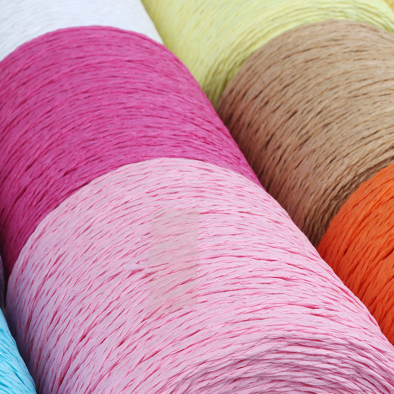 Eco-Friendly Raffia Yarn for DIY Crochet and Crafts