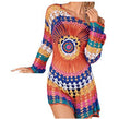 2020 Crochet Lace Beach Cover-Up Long Sleeve Sweater