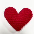 Handmade Crochet Heart Fabric Accessories and Materials