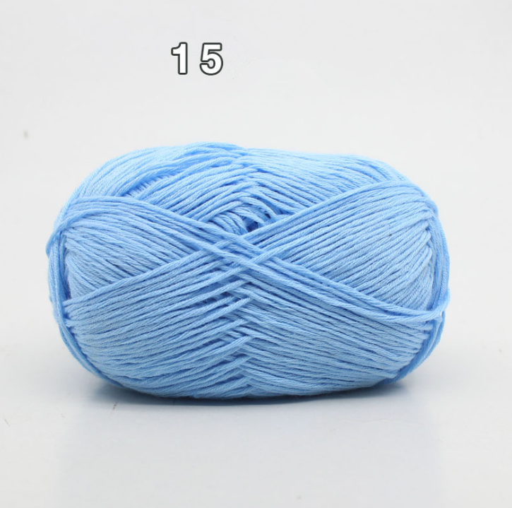 8-Ply Cotton Yarn for Baby Knitting and Crochet