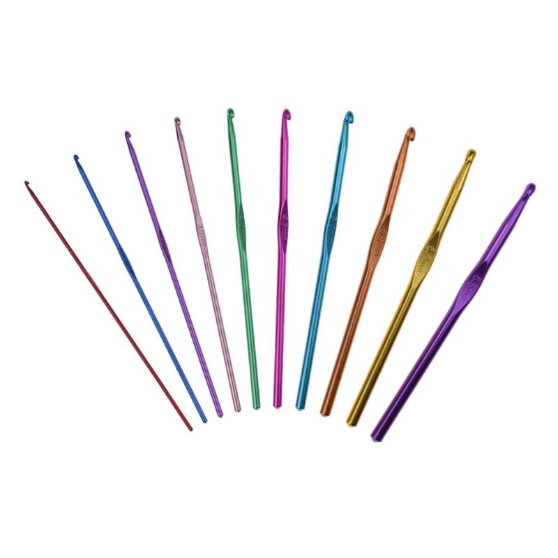 Hot Pink Leather Crochet Hook Set - 100 DIY Tools
