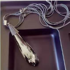 Crystal Necklace Sweater Chain