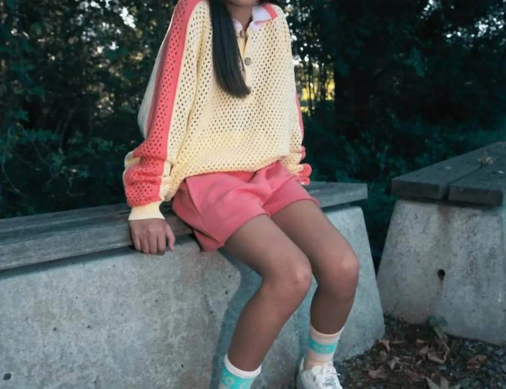 Girl's Crochet Pullover