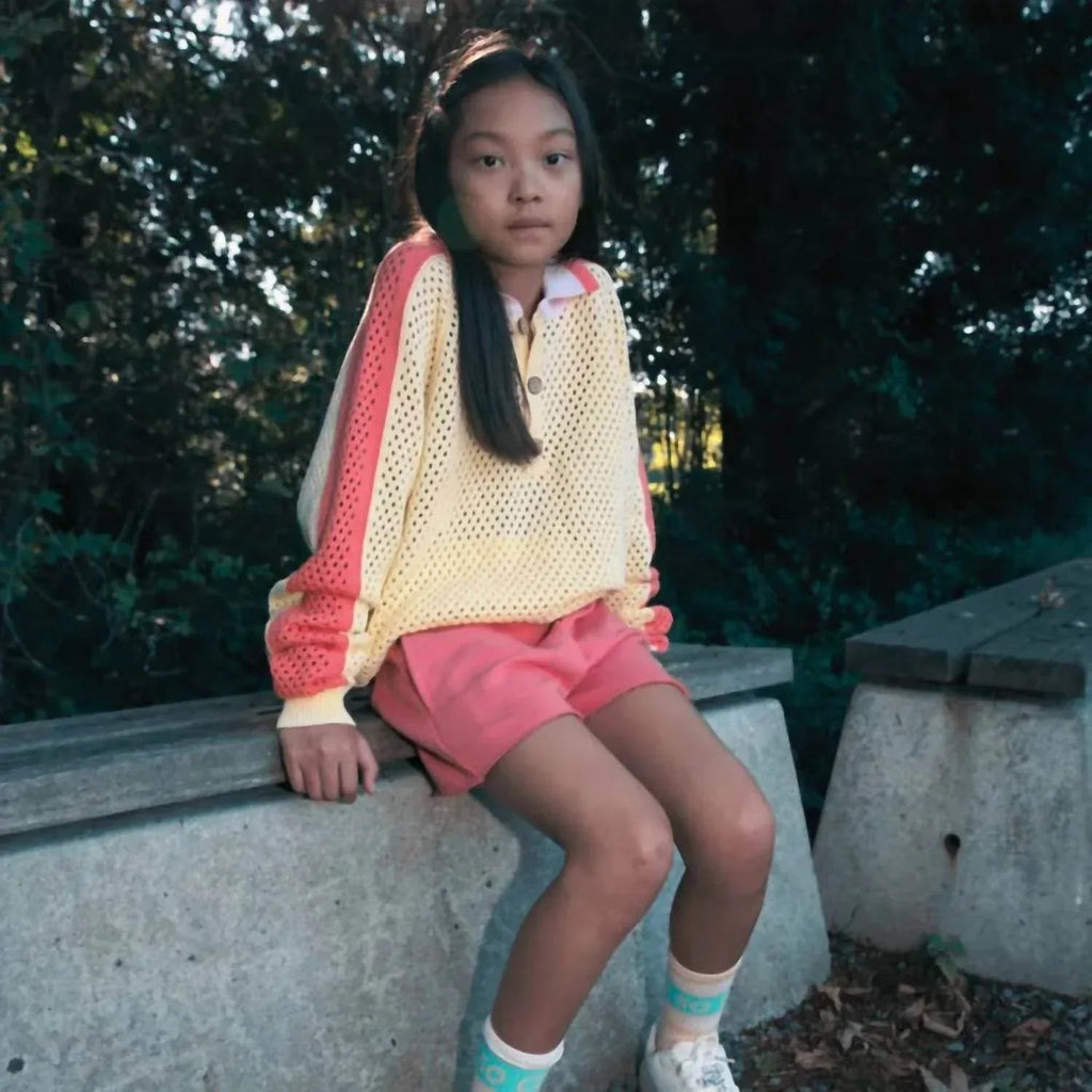 Girl's Crochet Pullover