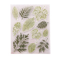 DIY Pocket Album Diary Transparent Leaf Stamp Set