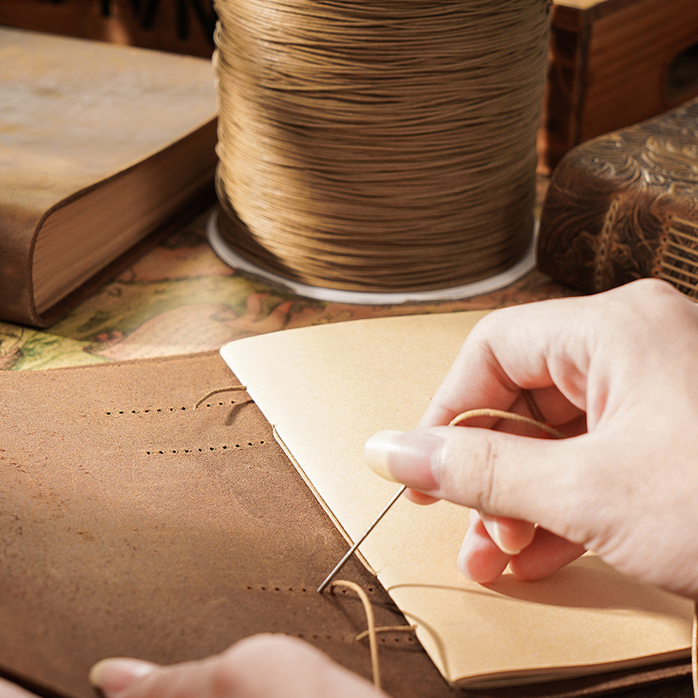 World Tour Handmade Leather Sketchbook - Vintage Diary