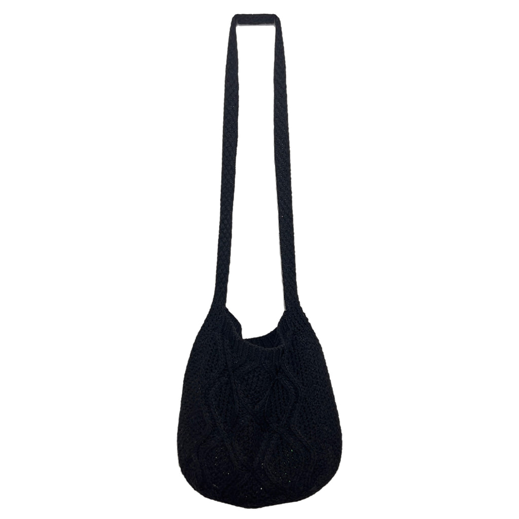Women's Crochet Shoulder Bag - Large Capacity Handbag