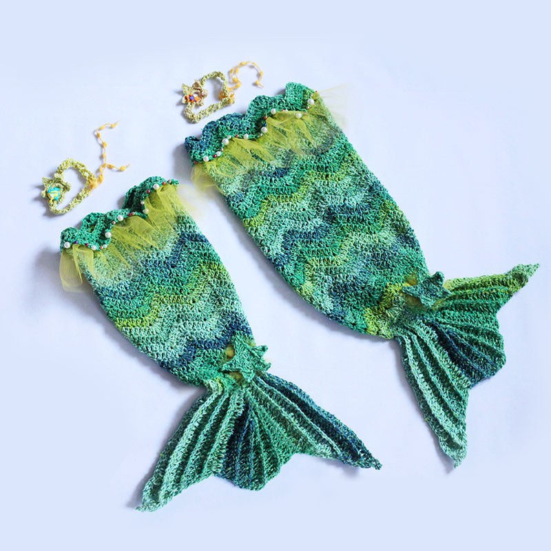 Artist Dyed Colorful Yarn for Crochet Scarf & Hat