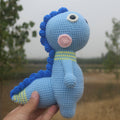 DIY Crochet Kit for Baby Dinosaur Plush Toy