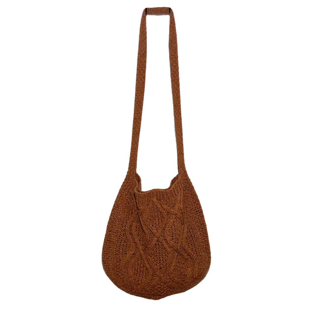 Women's Crochet Shoulder Bag - Large Capacity Handbag