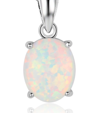 Opal Crystal Necklace