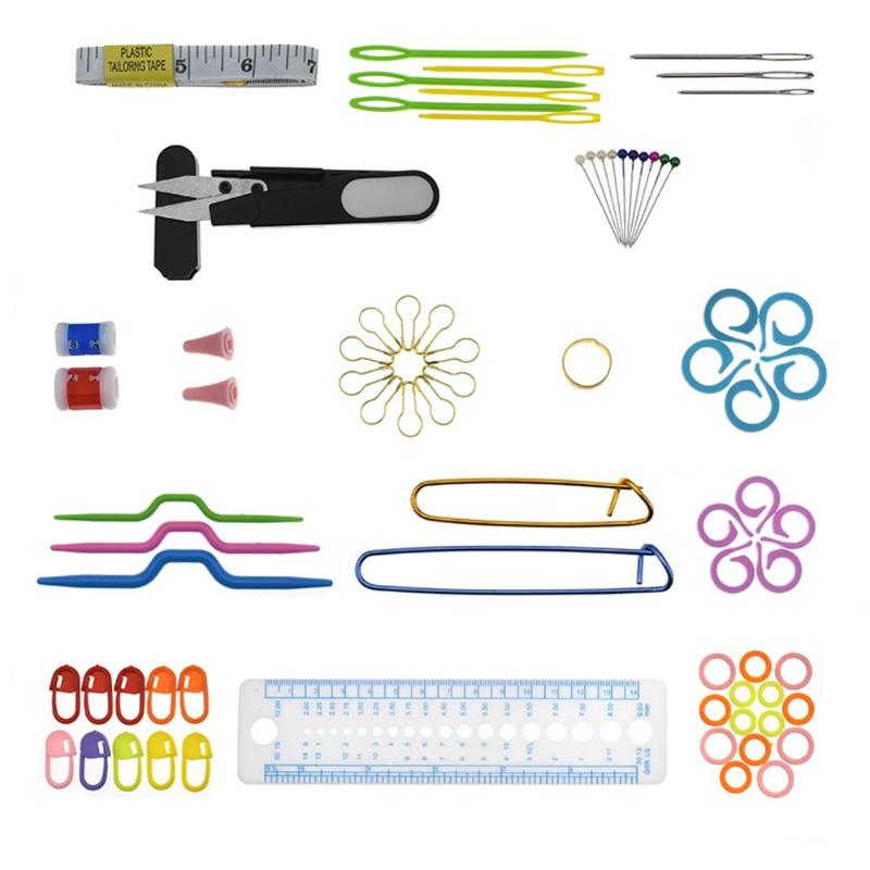 Hot Pink Leather Crochet Hook Set - 100 DIY Tools