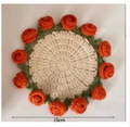 Rose Crochet Coaster Kit