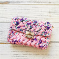 Handmade Crochet Crossbody Bag for Fragrance Knitting