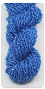 Acrylic Yarn with Metallic Thread for Knitting and Crochet