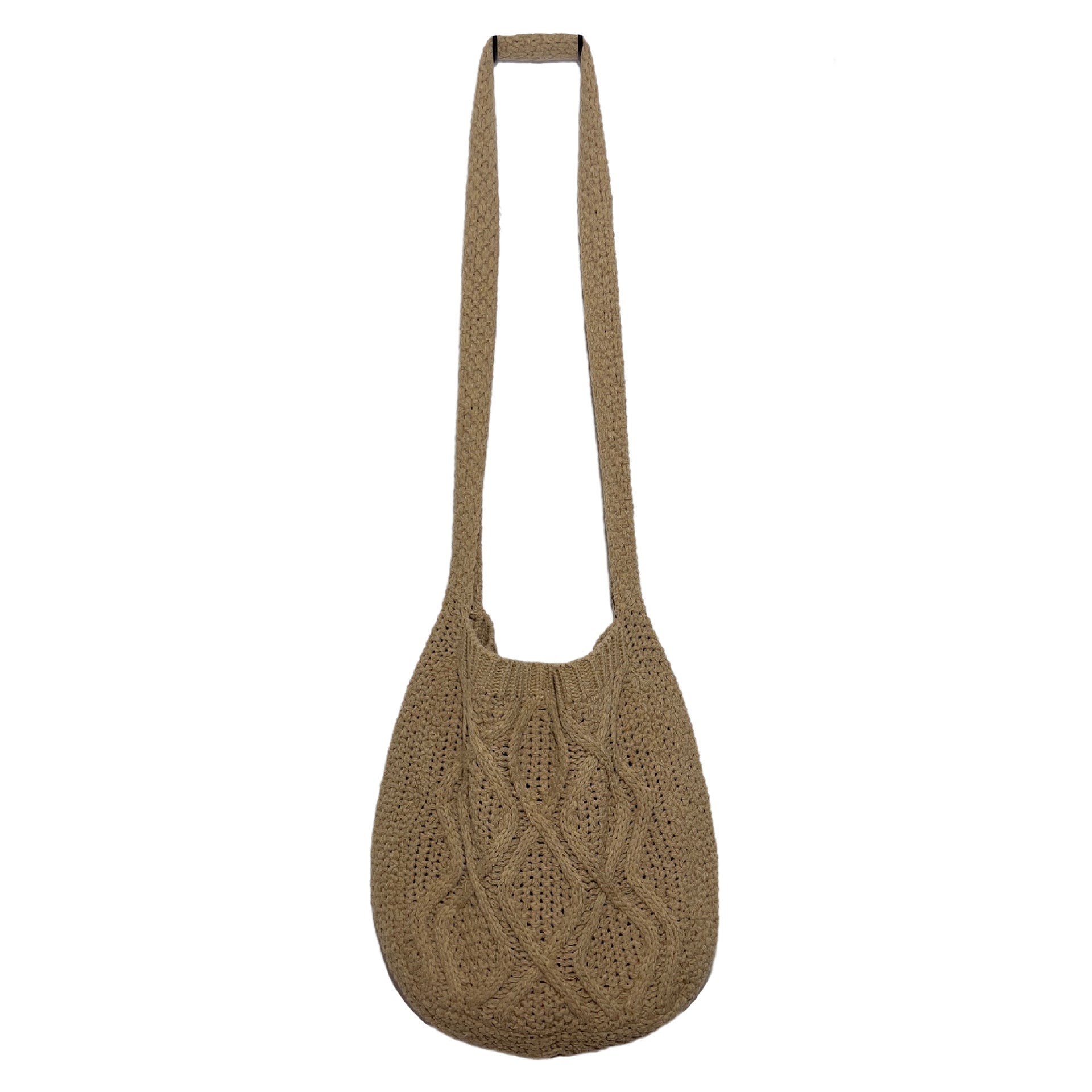 Women's Crochet Shoulder Bag - Large Capacity Handbag