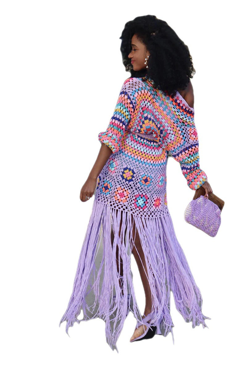 Handcrafted Crochet Beach Cardigan for Women