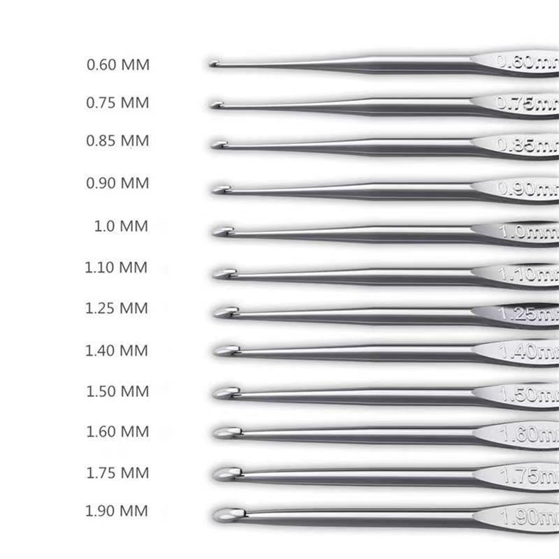 2023 Bestselling Metal Crochet Hook Set for Knitting