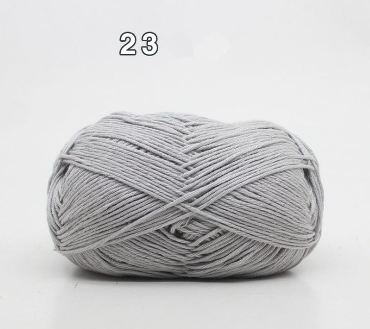 8-Ply Cotton Yarn for Baby Knitting and Crochet