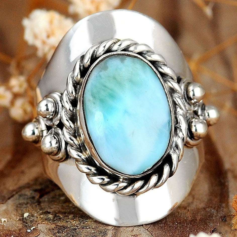Emerald Bohemian Jewelry Ring
