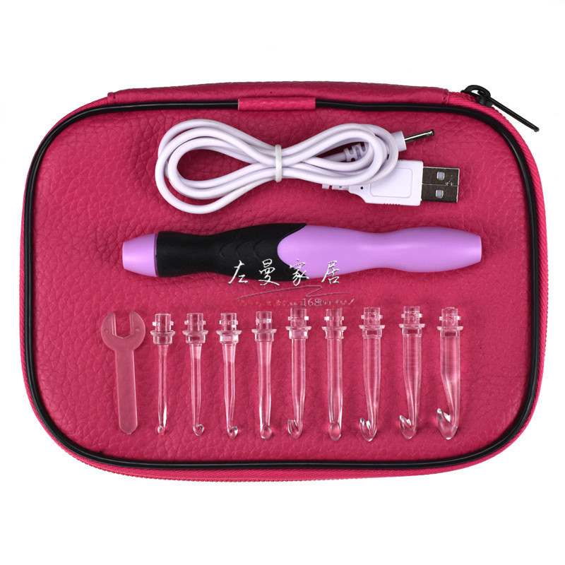LED Crochet Hook with Interchangeable Heads - Wholesale