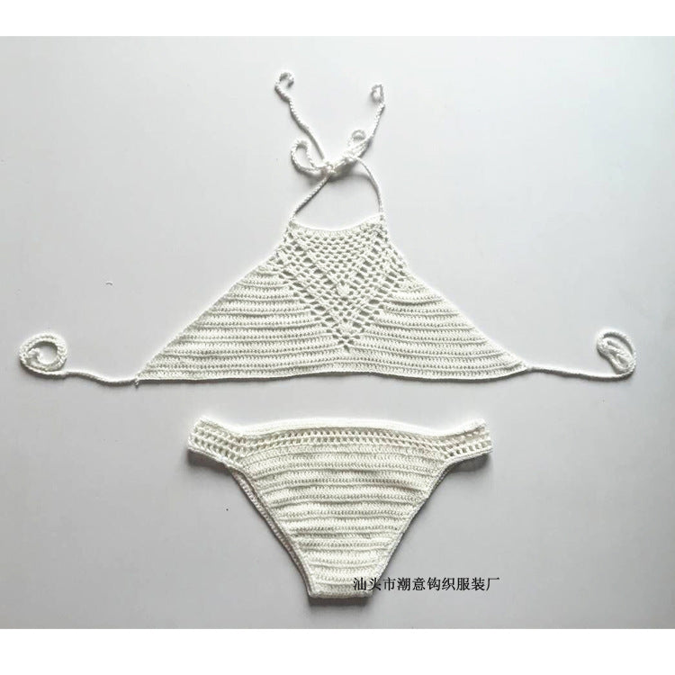 Handcrafted Crochet Bikini Set for Beach Wear