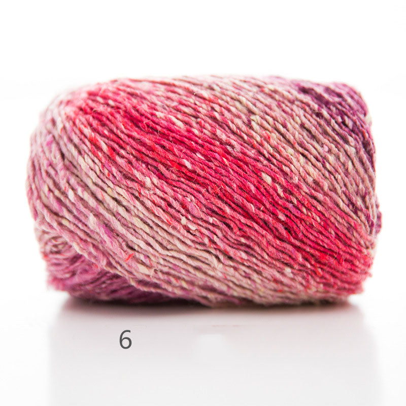 Artist Dyed Colorful Yarn for Crochet Scarf & Hat