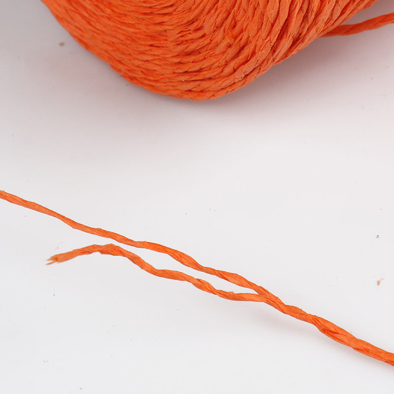 Eco-Friendly Raffia Yarn for DIY Crochet and Crafts
