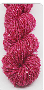 Acrylic Yarn with Metallic Thread for Knitting and Crochet