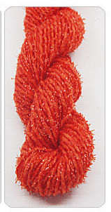 Acrylic Yarn with Metallic Thread for Knitting and Crochet