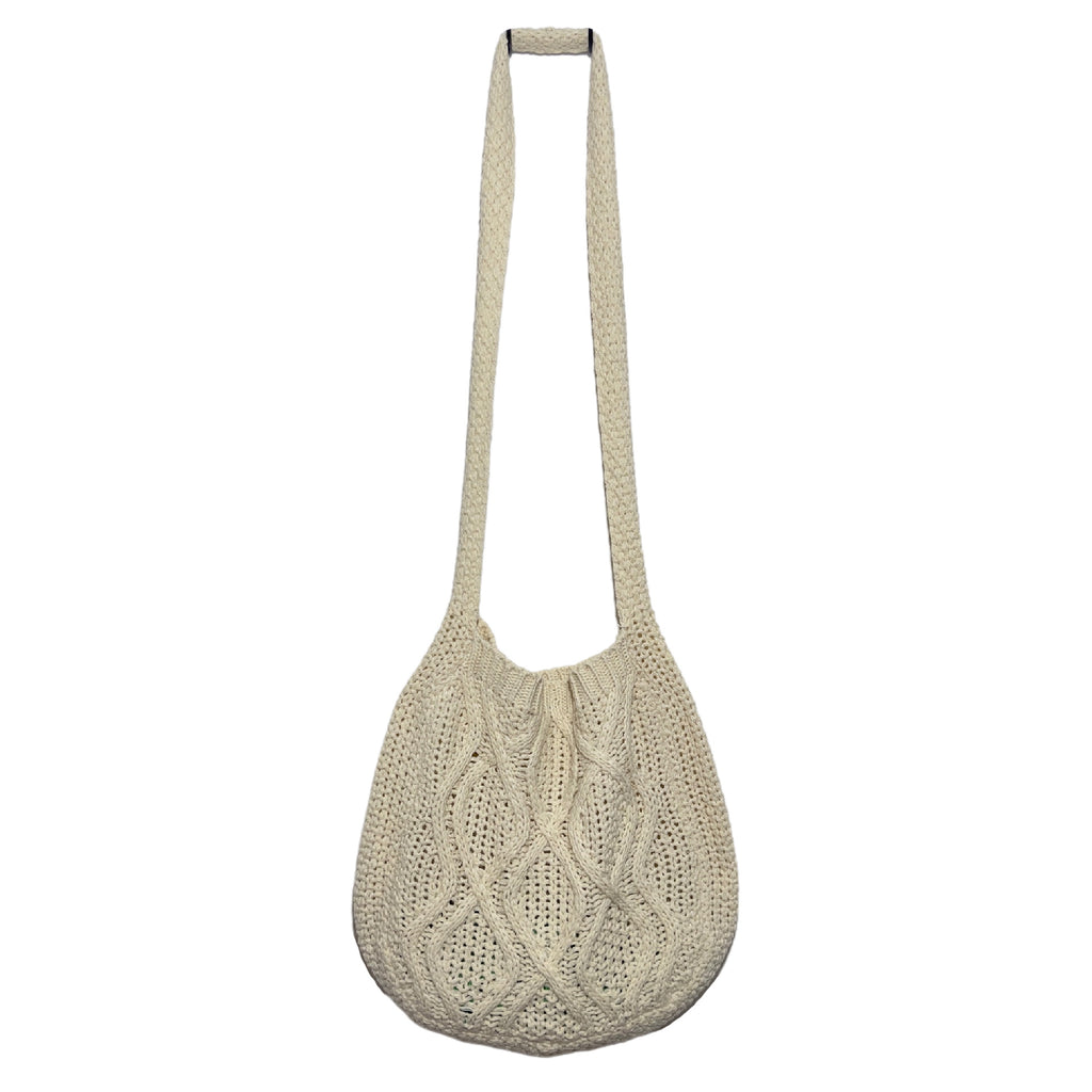 Women's Crochet Shoulder Bag - Large Capacity Handbag