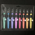 LED Crochet Hooks with Light - Set of 8