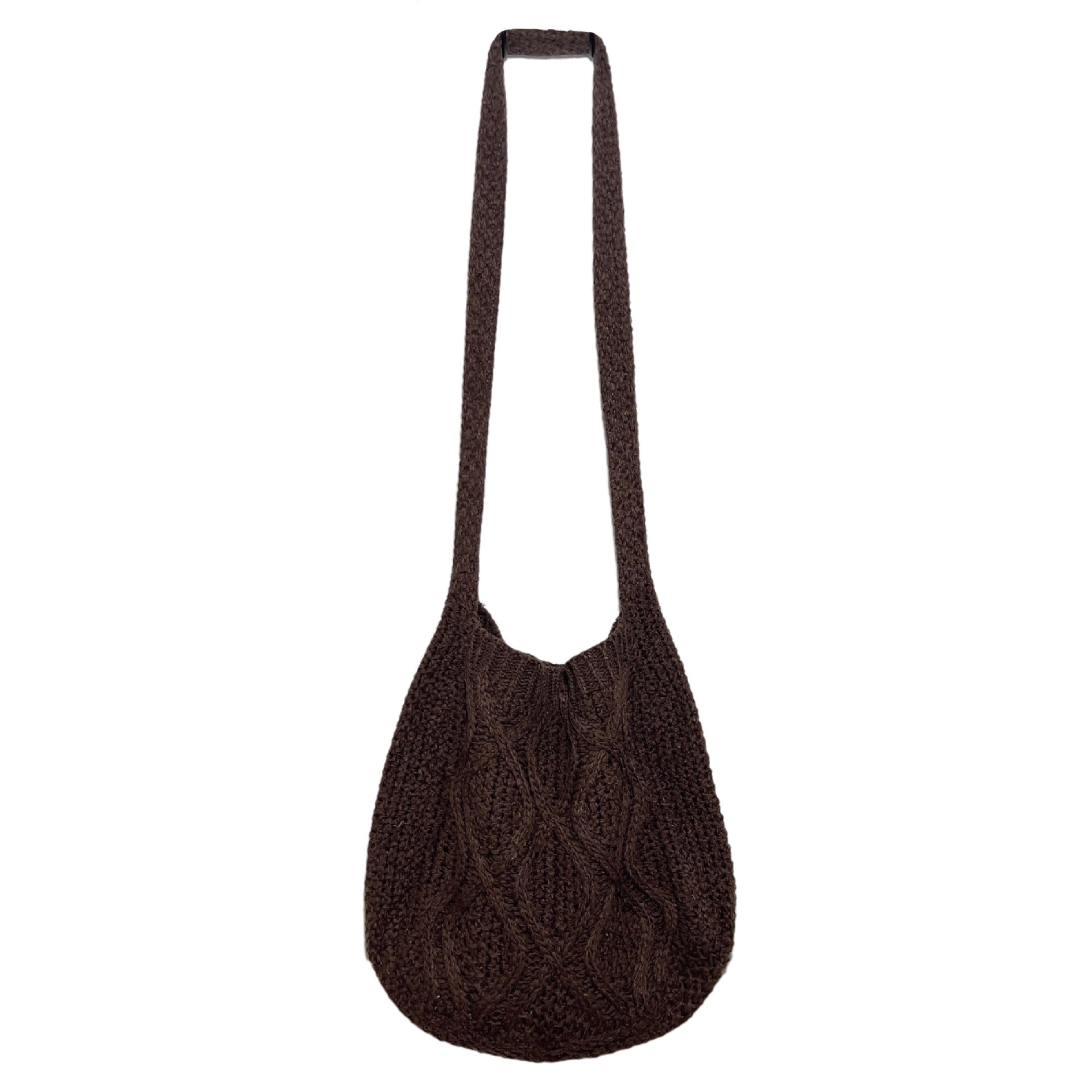 Women's Crochet Shoulder Bag - Large Capacity Handbag