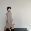 Cute Western Style Crochet Dress for Kids