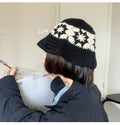 Cute Knit Crochet Hollow Basin Hat for Women and Men