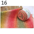 Gradient Rainbow Cotton Yarn for Knitting and Crochet