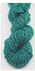 Acrylic Yarn with Metallic Thread for Knitting and Crochet