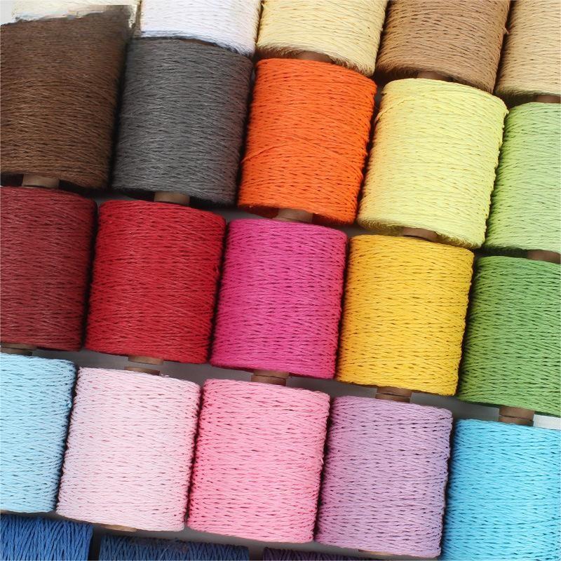 Eco-Friendly Raffia Yarn for DIY Crochet and Crafts
