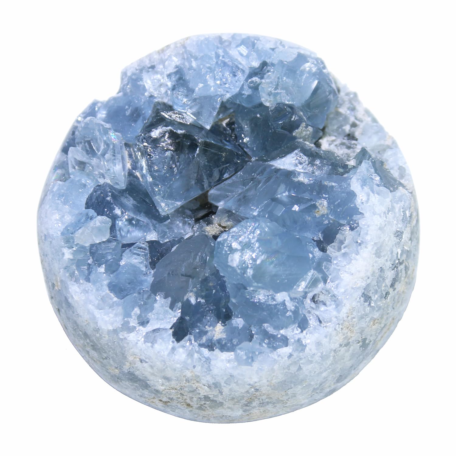 Nvzi Celestite Crystals Crystal Clusters Raw Crystals Witchcraft Crystals Blue Calcite Crystal Angelite Crystal Blue Crystal Witchcraft Supplies Crystals and Healing Stones(0.3LB)